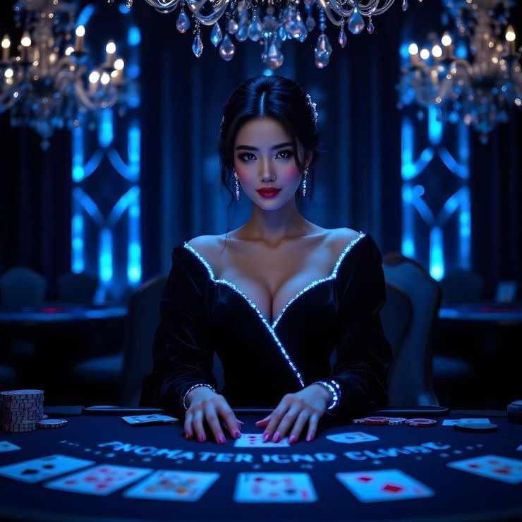 Antarmuka permainan slot dengan fitur bonus dan statistik